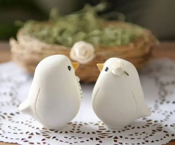 Decoração para o Dia dos Namorados passarinhos