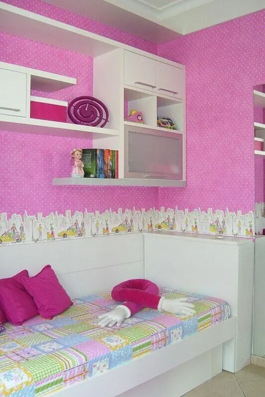 decoração de quarto feminino para criança