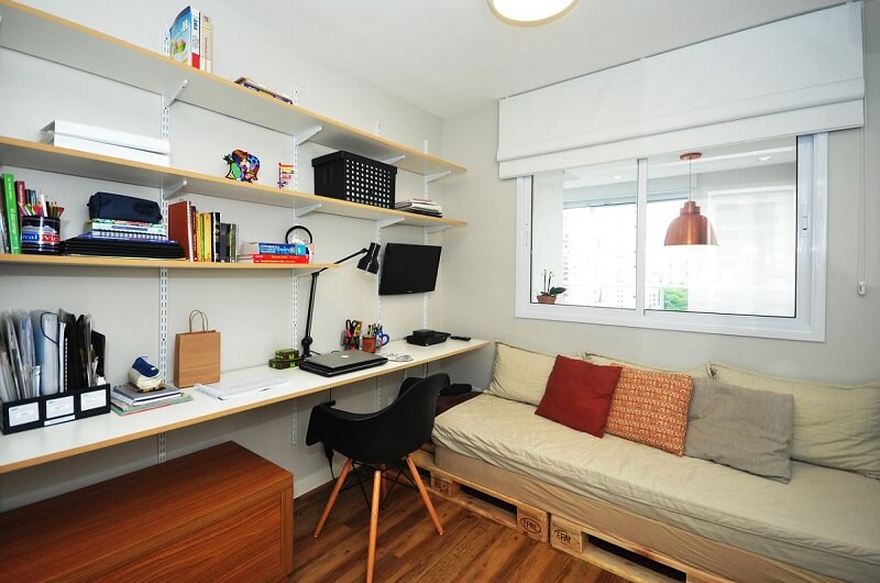 ideias criativas sofa pallet home office condecorar 142213