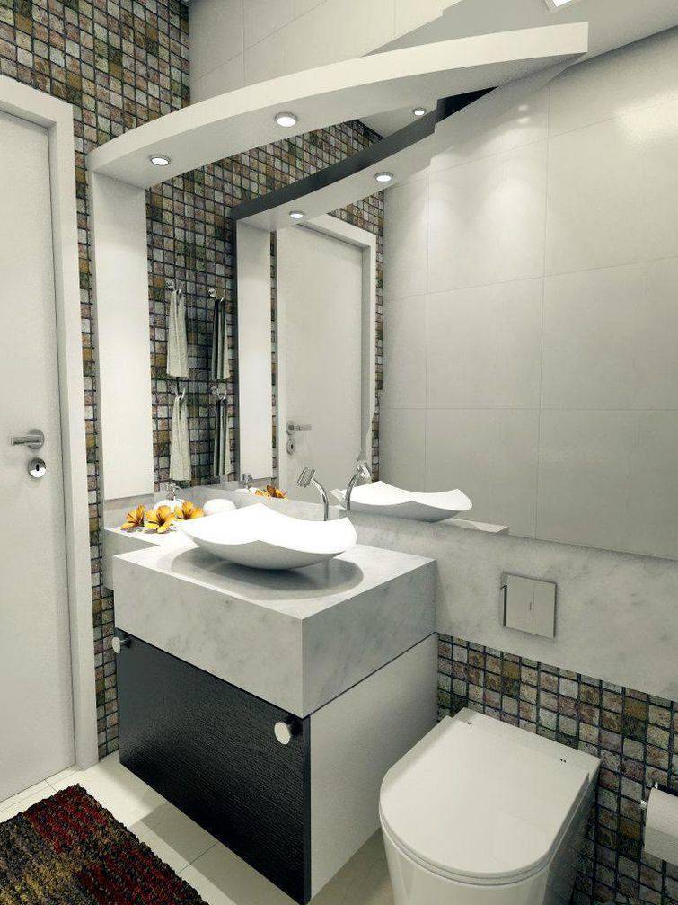 Cuba para banheiro com design moderno