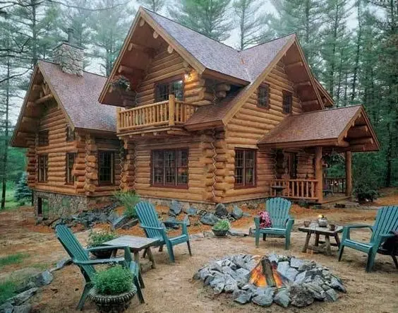casas de madeira - casa rústica de madeira 