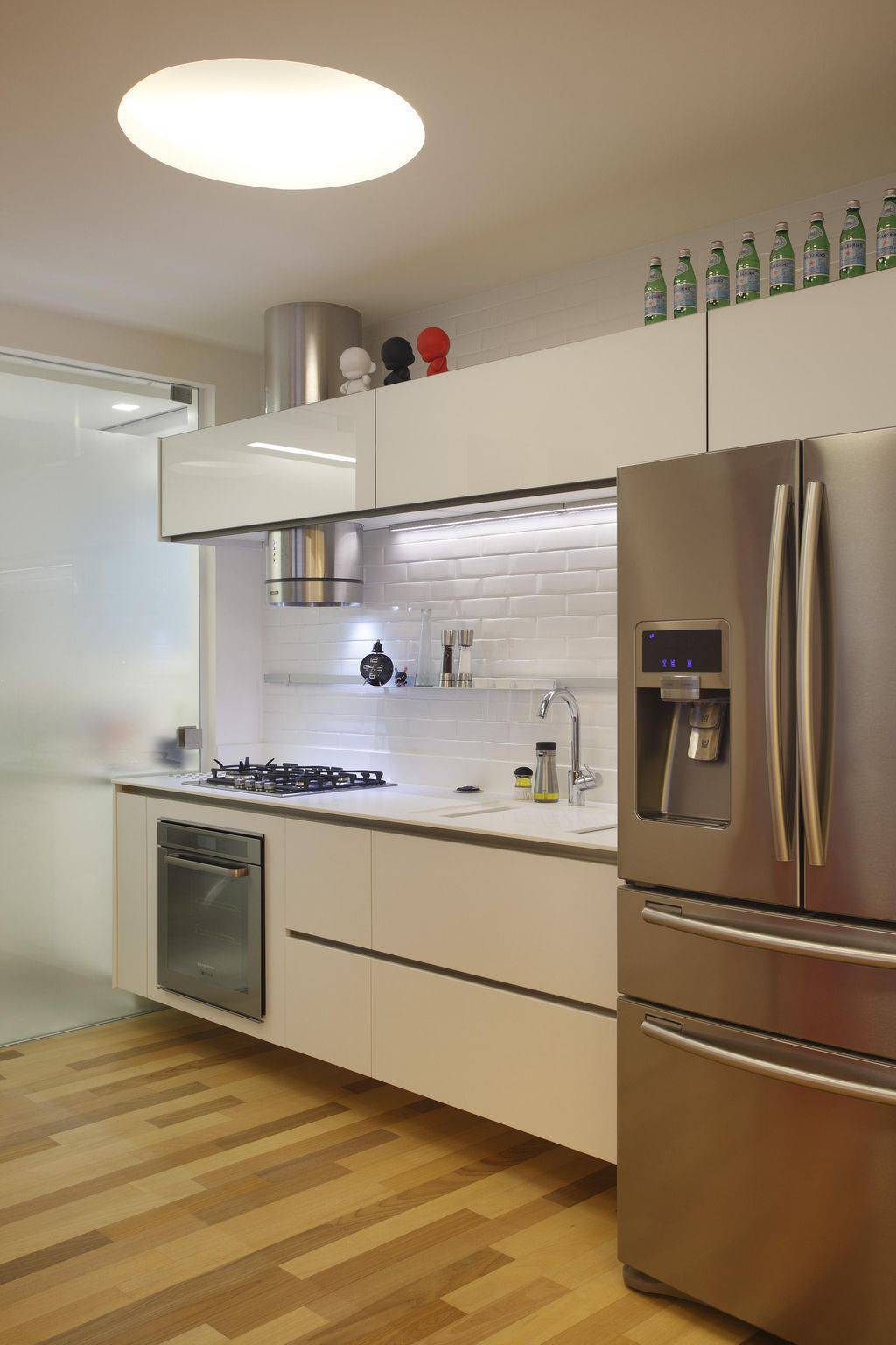 cozinha planejada com cooktop dw intown arquitetura ornare 21848
