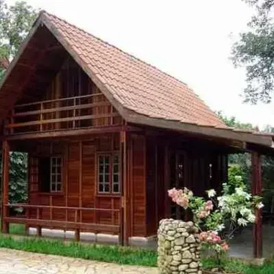 casas pré moldadas de madeira pequena
