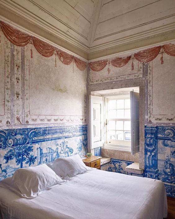 Azulejo português no quarto