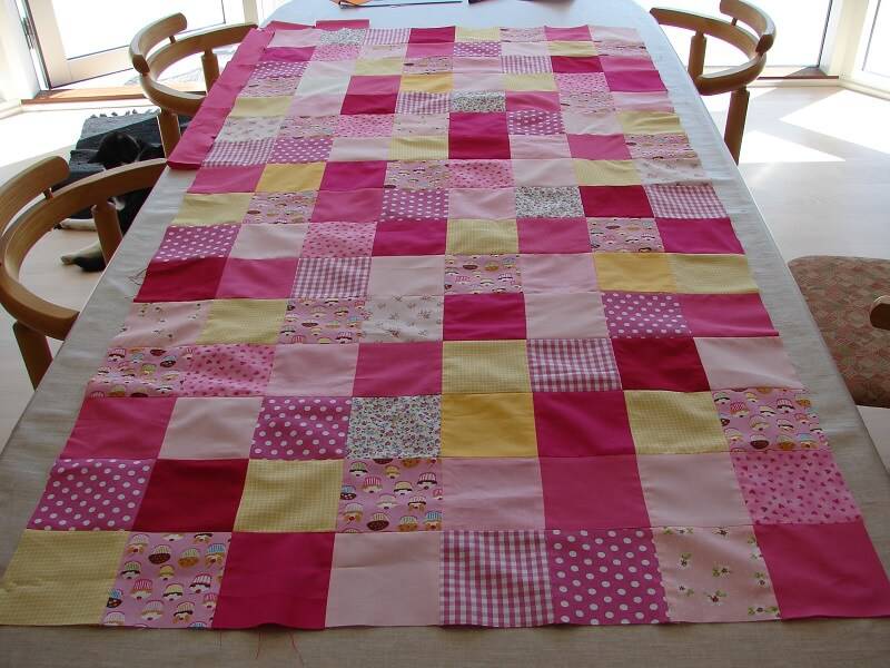 como fazer patchwork caminho de mesa