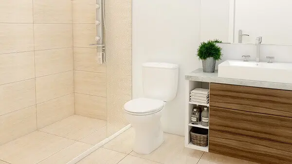 revestimento para banheiro de mármore