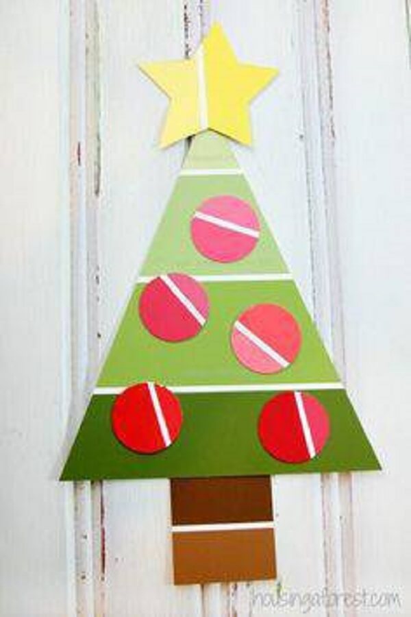 Artesanato de Natal easy-christmas-crafts preschoolers
