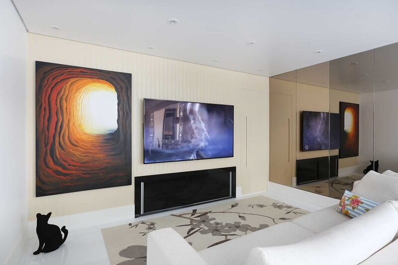 home theater moderno