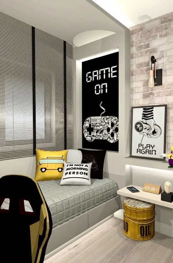 Featured image of post Papel De Parede Quarto Gamer Deslumbrantes modelos de papel de parede para quarto