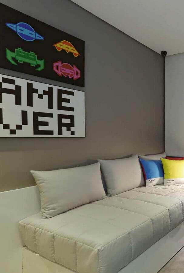 Quadro Minecraft Jogo Game Wii Ps4 Tela Painel Nerd Geek
