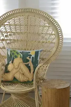 Almofadas decorativas de Tarsila do Amaral Projeto de Manarelli Guimarães