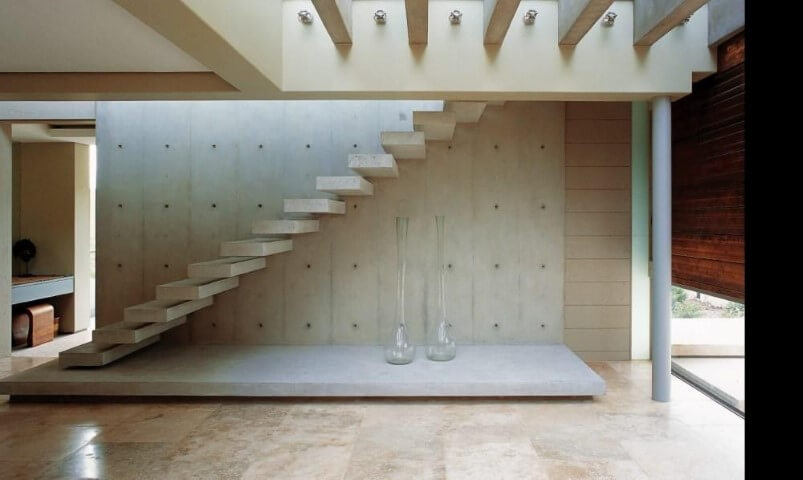 Modelos de escadas linear Projeto de Arquimagens