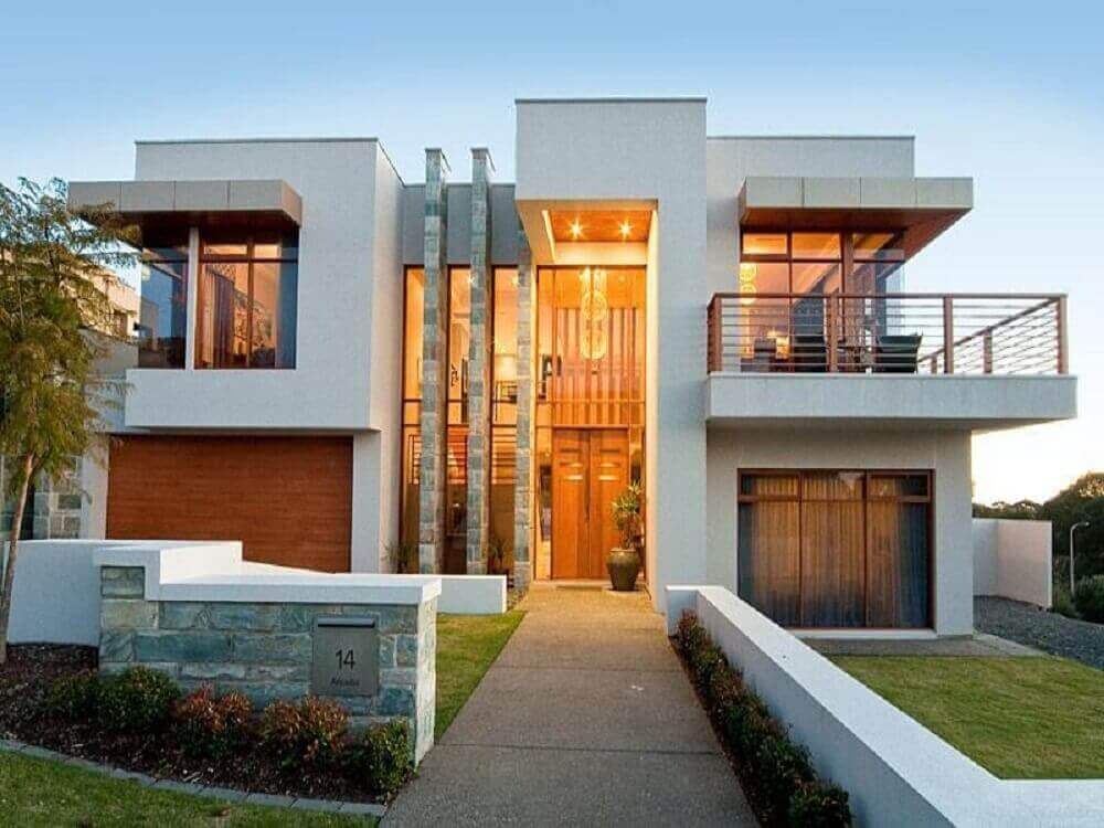 casas lindas com fachada moderna e sofisticada