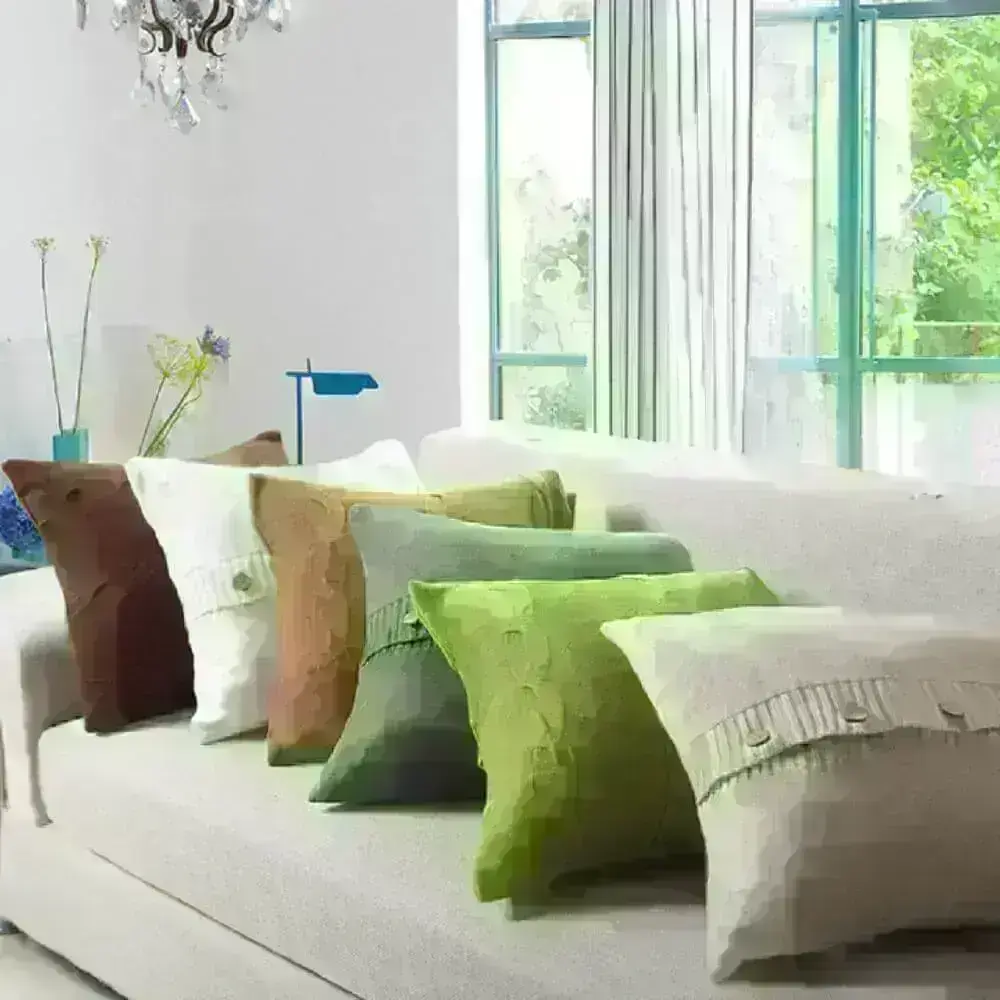 cores de almofadas para sofá