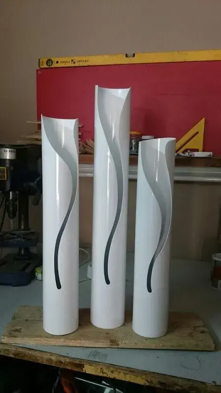 Luminária de PVC - Moinho de Vento