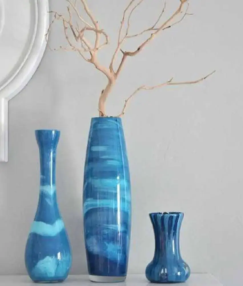 modelos de vasos decorativos de cerâmica esmaltada