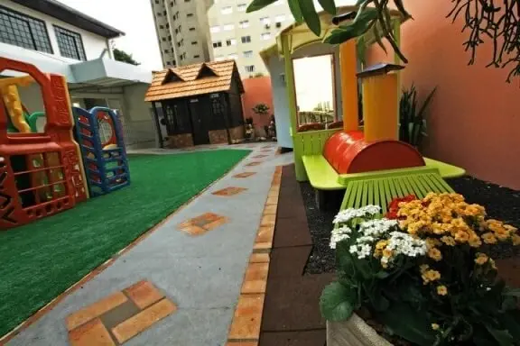Área de lazer com playground Projeto de Isabela Dalfovo