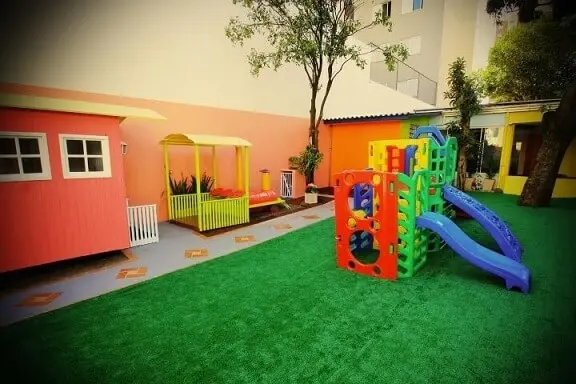 Área de lazer com playground Projeto de Isabela Dalfovo