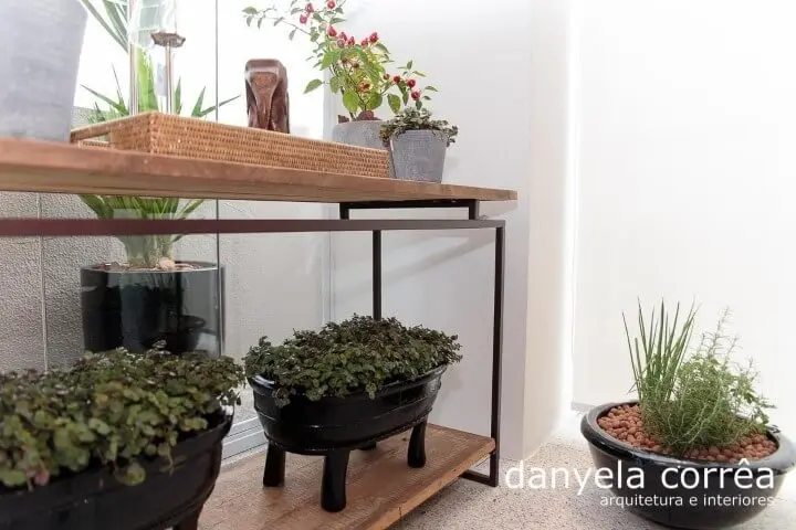 Como fazer um jardim de inverno com móvel Projeto de Danyela Correa