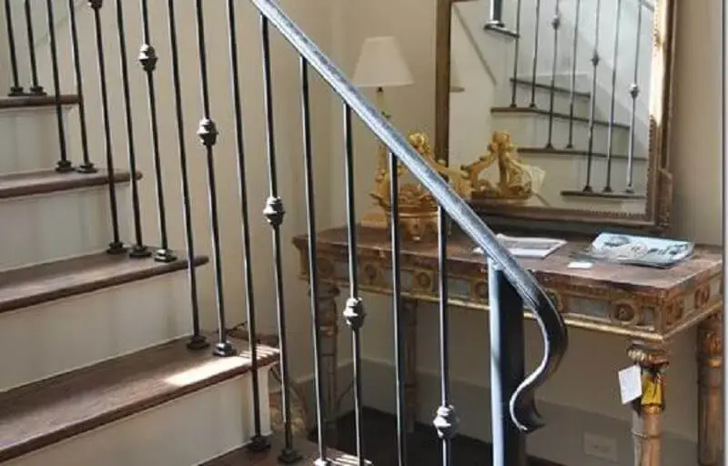corrimão de ferro para escada