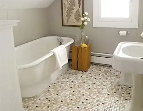 Cerâmica para banheiro piso