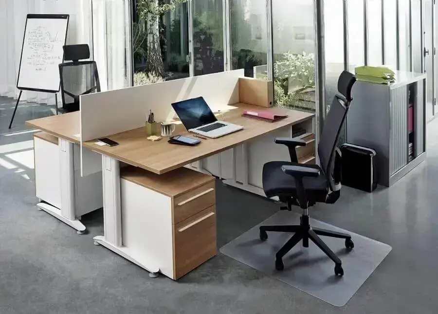 móveis para escritório com decorarão simples