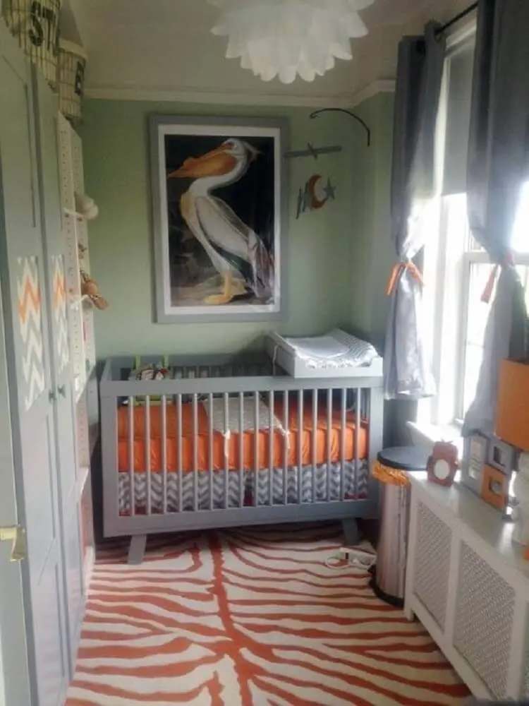 decoração para quarto de bebê simples e pequeno