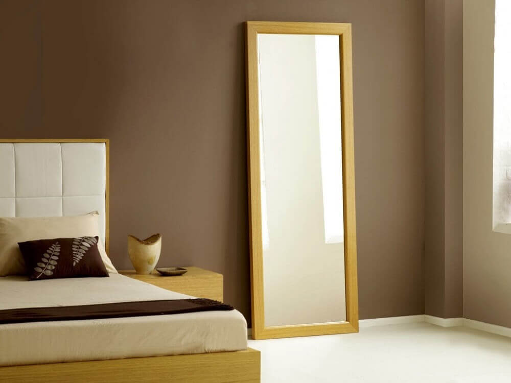 modelo simples de espelho para quarto