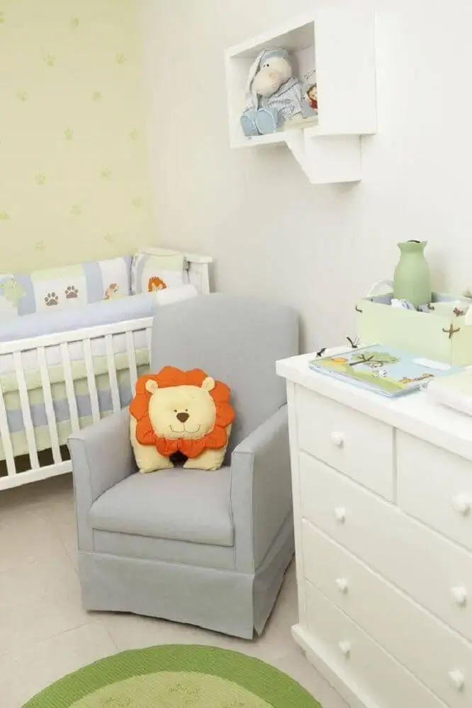 nichos para quarto de bebê diferentes
