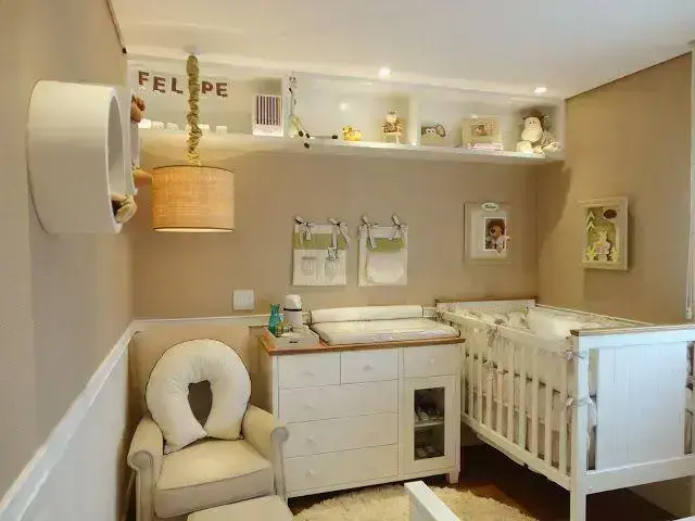 nichos para quarto de bebê - quarto com nichos grudados 