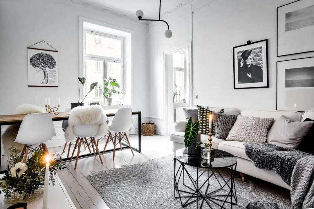 Decoração escandinava: 7 salas de estar para se inspirar