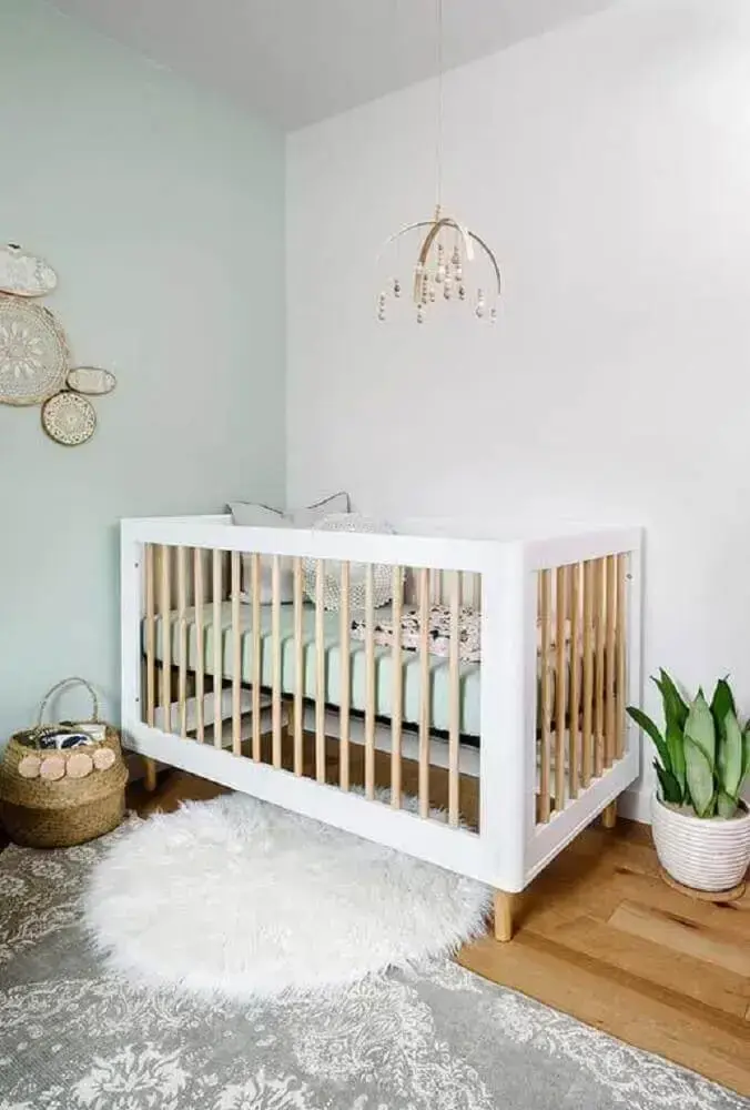 decoração para quarto de bebê simples Foto Home Decoo