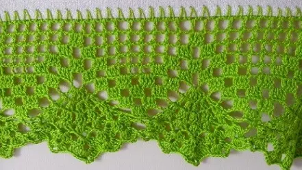 Bico de crochê verde Foto de Arte aos 4 Ventos