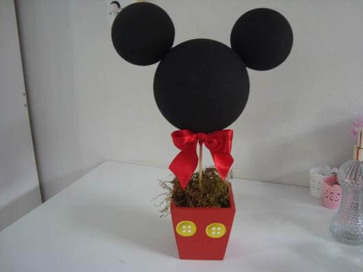 Lembrancinhas do Mickey como centro de mesa Foto de Festas Site