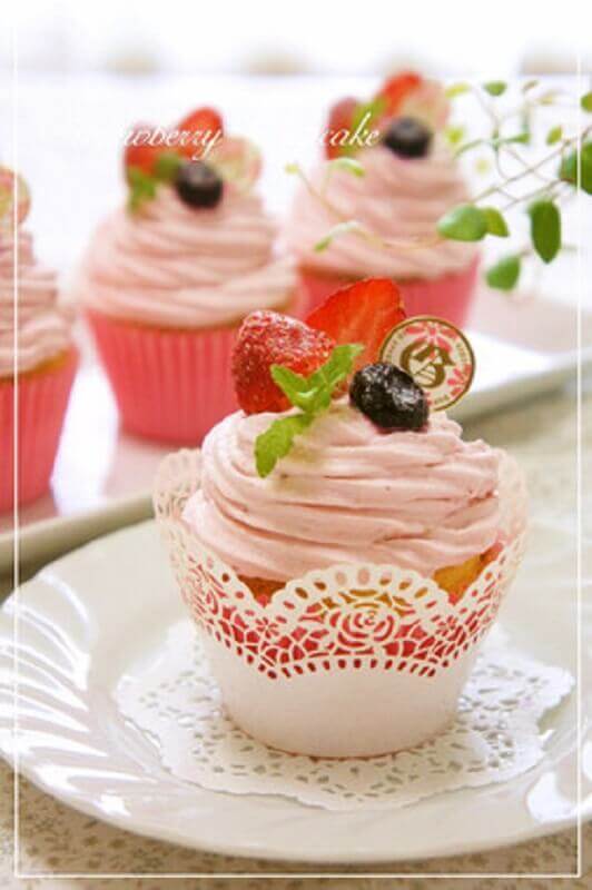 cupcake para festa tropical simples Foto Cookpad