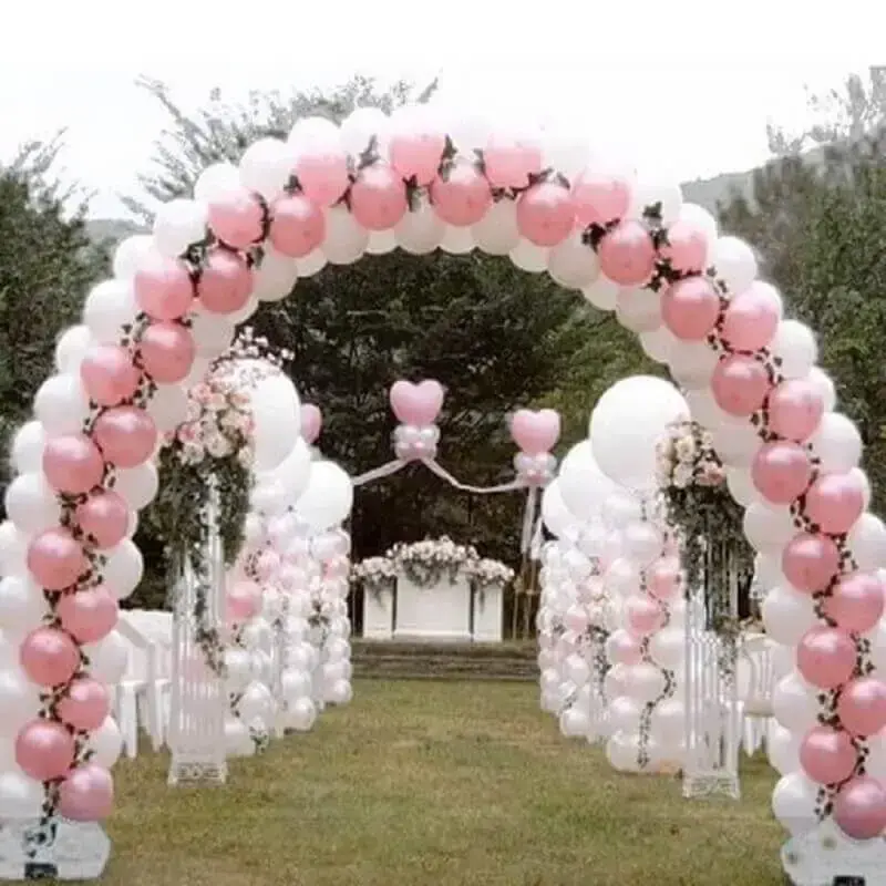 decoração com balões para casamento Foto Pinterest