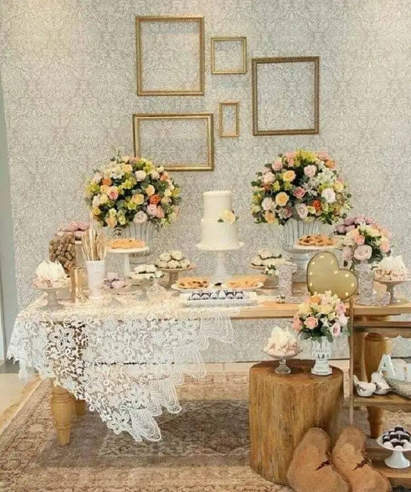 decoração rústica para casamento simples em casa Foto Point Comunicação