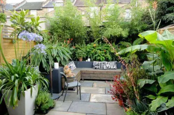 As plantas para jardim podem transformar pequenos espaços