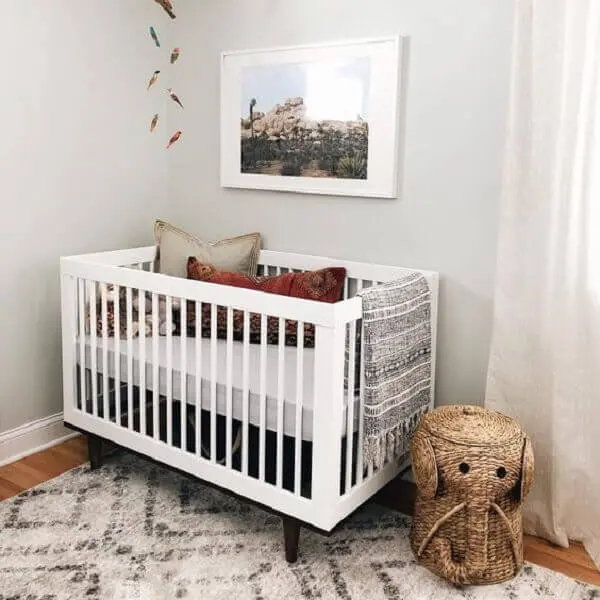 Quadro para quarto de bebê com foto