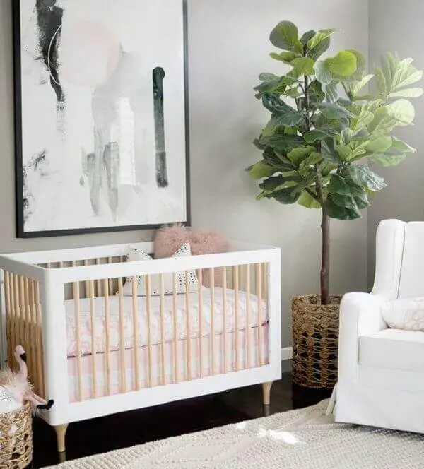 Quadro para quarto de bebê moderno