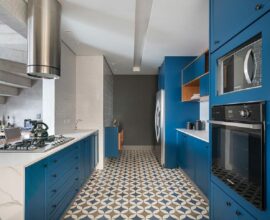 Dicas de decoração para cozinha azul. Fonte: Kadu Fotografo