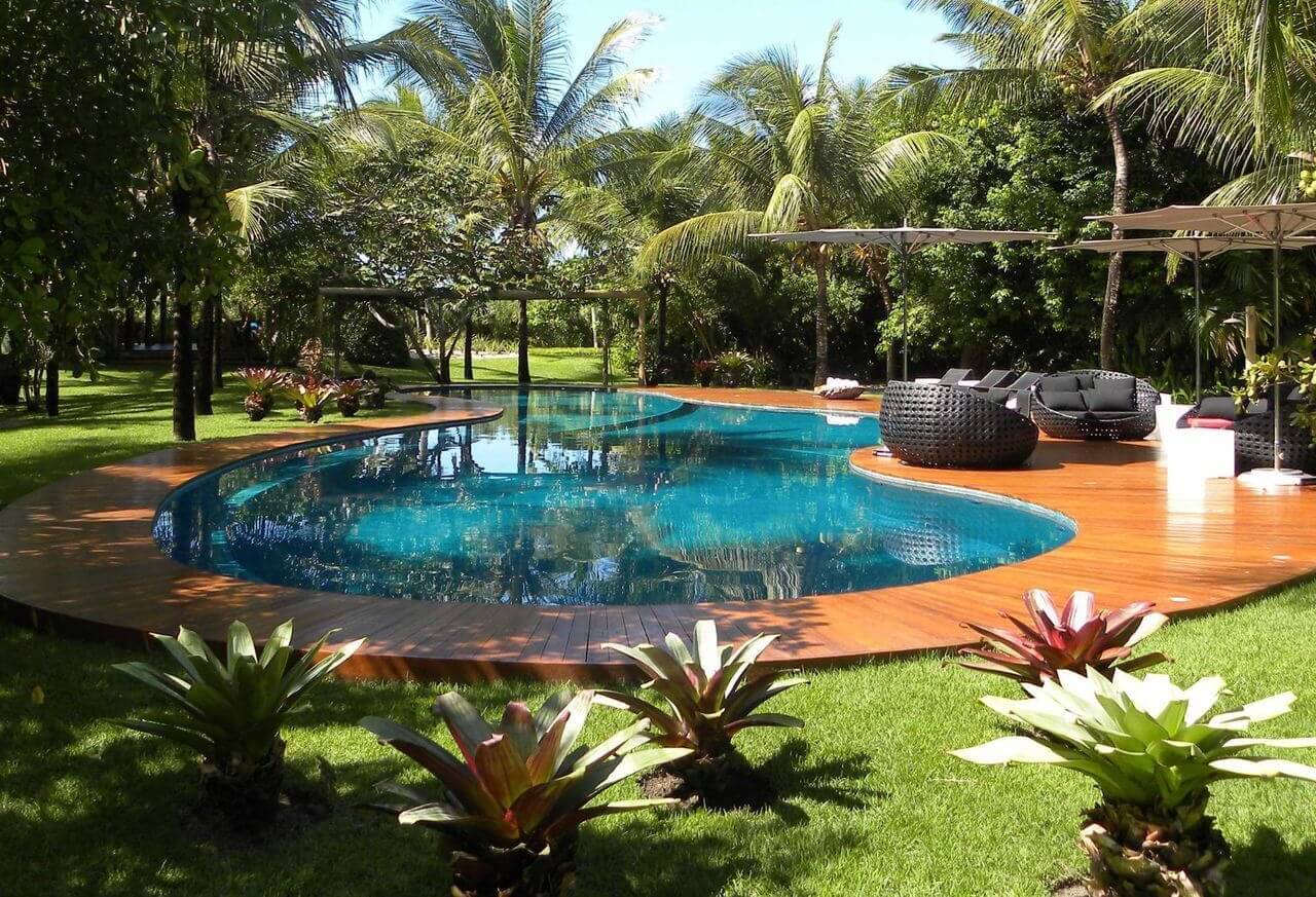 Piscina Com Deck Projetos Para Se Inspirar E Construir