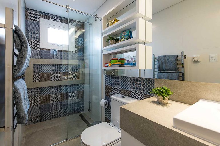 O revestimento para banheiro transforma a decoração do ambiente
