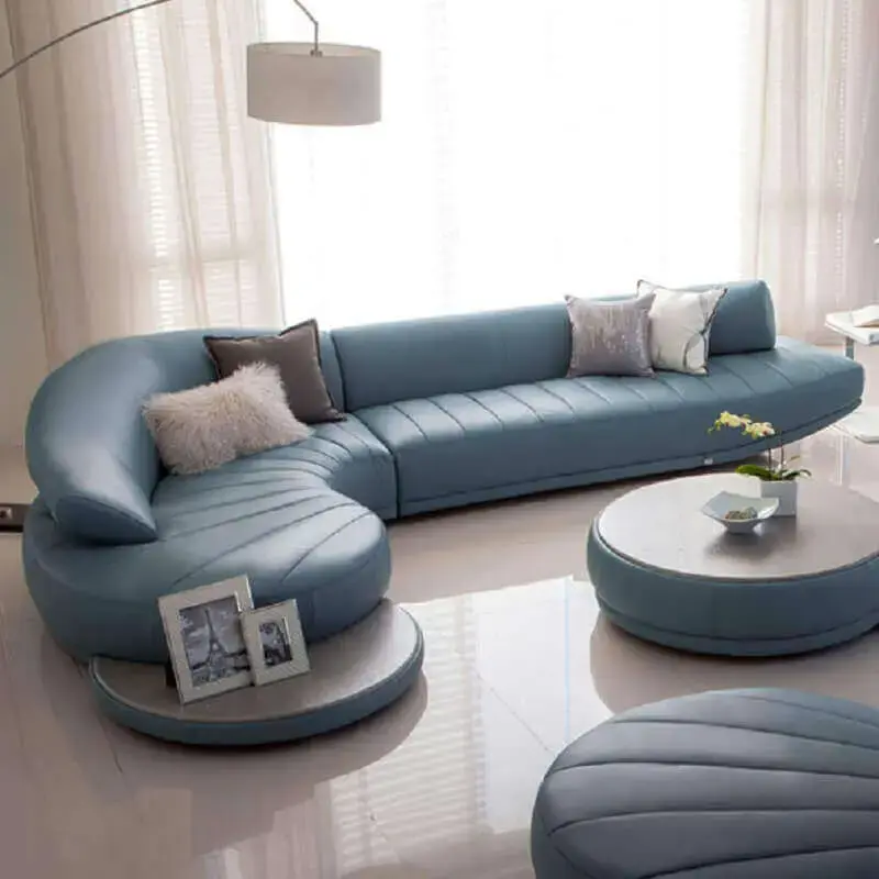 acabamento diferenciado para sofá de canto modernos Foto Couches & Sofa