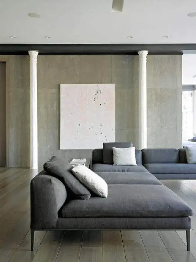 modelo sofá de canto modernos Foto Natalie Yang