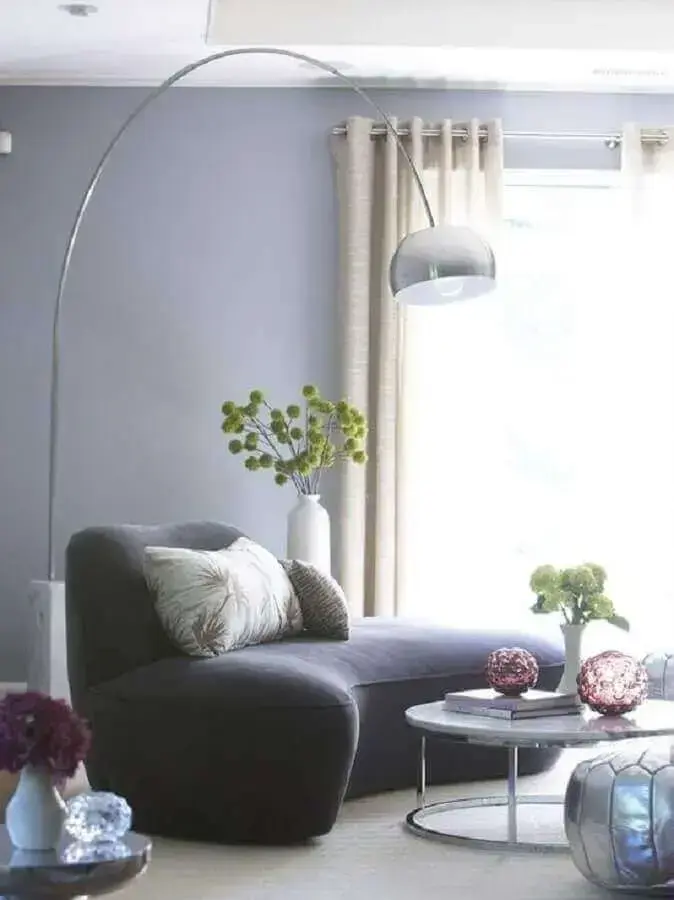 sofás modernos para sala pequena e confortável Foto Pinterest