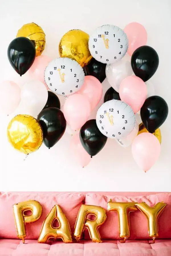 balões decorativos para festa de aniversário Foto Dicas da Japa