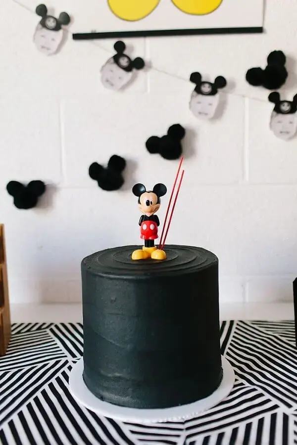bolo de festa de aniversário do Mickey Foto Air Freshener