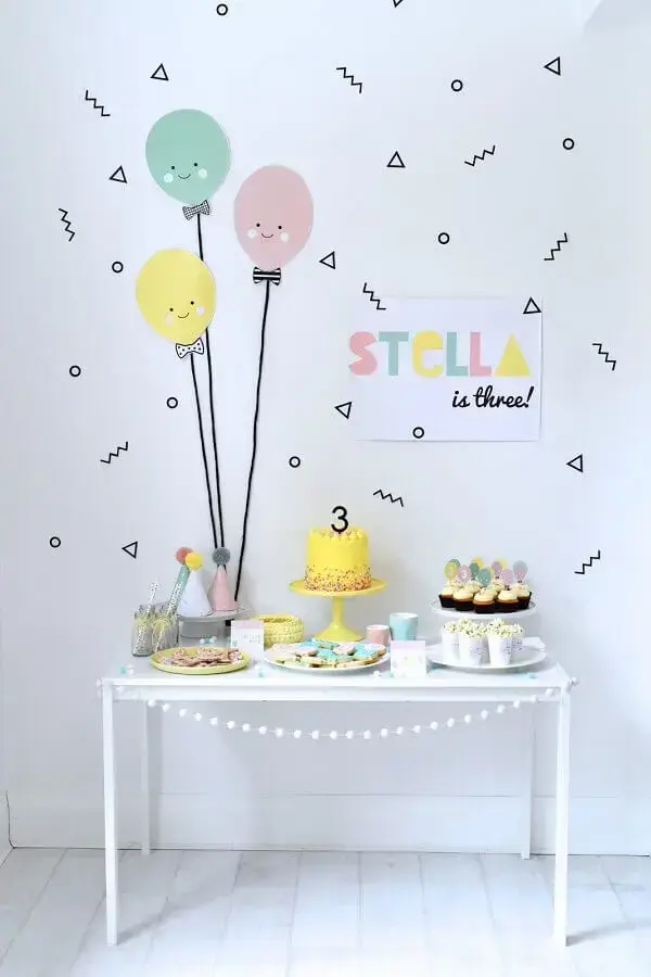 decoration for simple birthday party Photo All Lovely Party