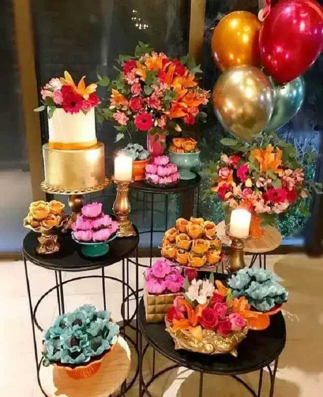 birthday party ideas with colorful Photo Event Couture